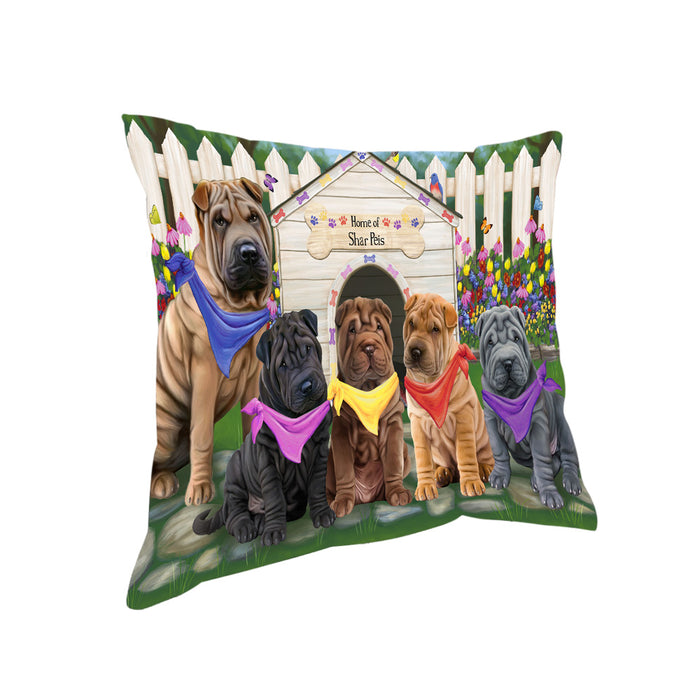 Spring Dog House Shar Peis Dog Pillow PIL56372