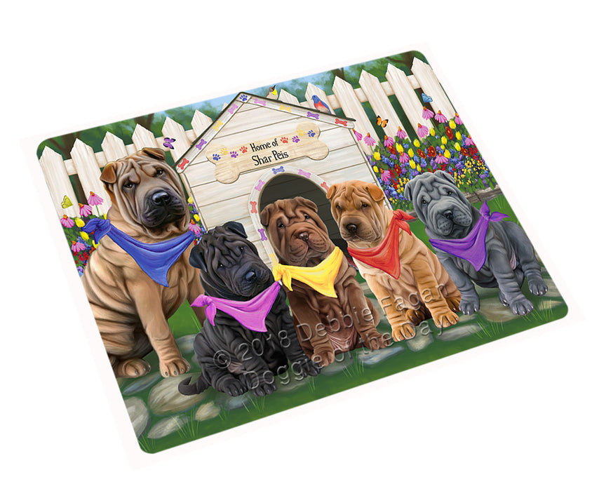 Spring Dog House Shar Peis Dog Cutting Board C54255