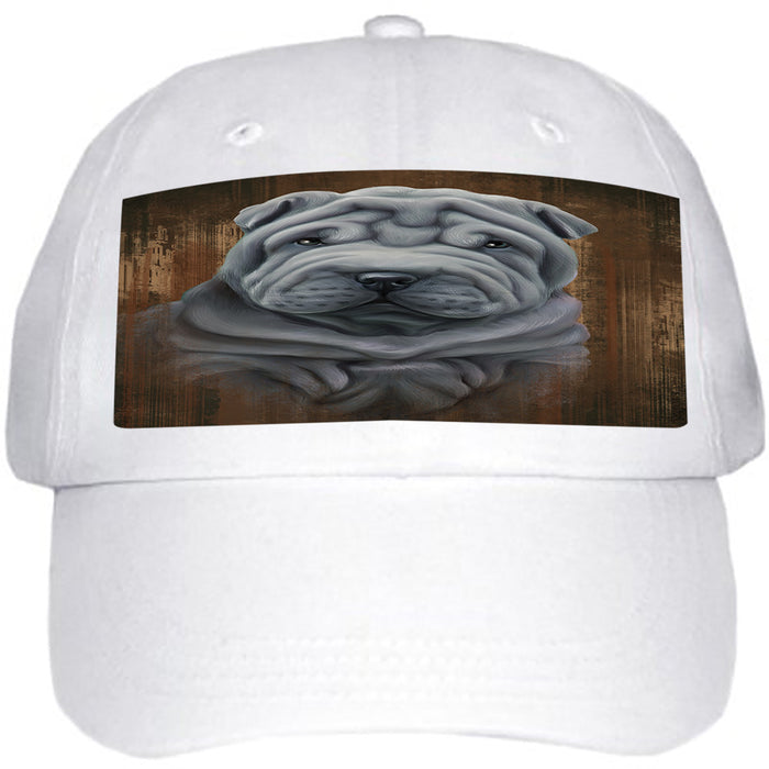 Rustic Shar Pei Dog Ball Hat Cap HAT55188