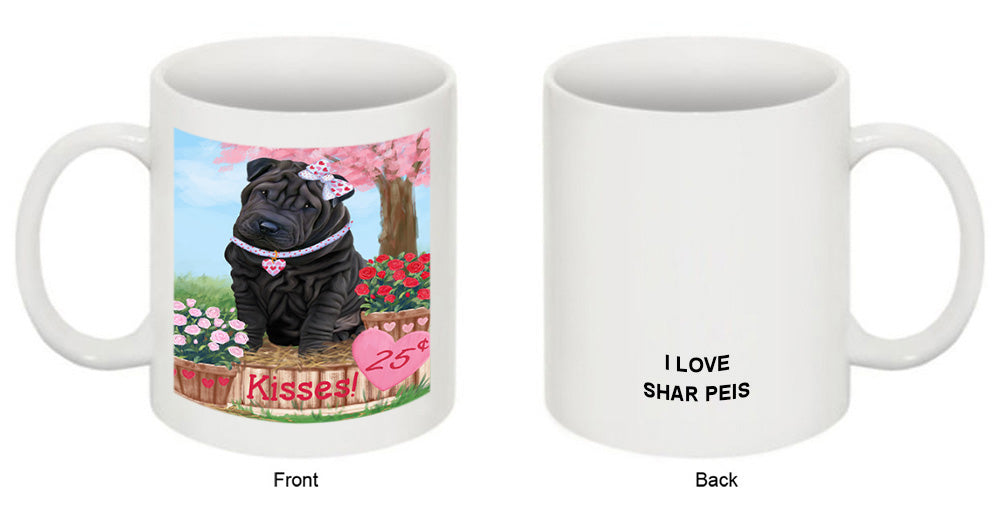 Rosie 25 Cent Kisses Shar Pei Dog Coffee Mug MUG51422