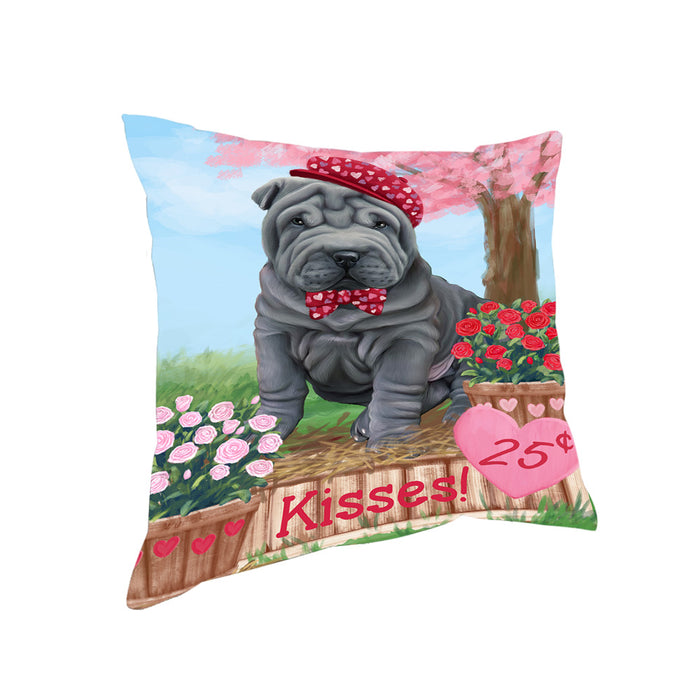 Rosie 25 Cent Kisses Shar Pei Dog Pillow PIL78400