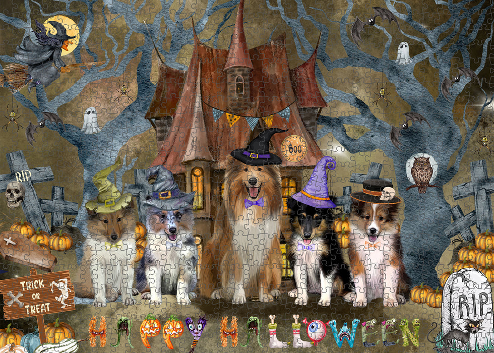 Shetland Sheepdog Jigsaw Puzzle for Adult: Explore a Variety of Designs, Custom, Personalized, Interlocking Puzzles Games, Dog and Pet Lovers Gift