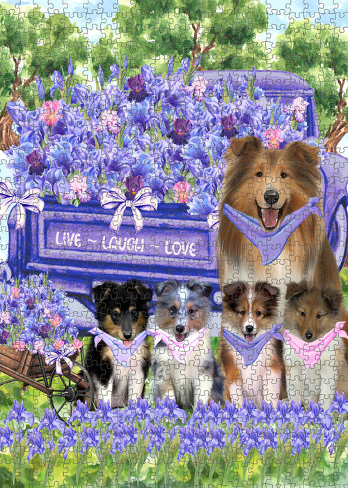 Shetland Sheepdog Jigsaw Puzzle for Adult: Explore a Variety of Designs, Custom, Personalized, Interlocking Puzzles Games, Dog and Pet Lovers Gift