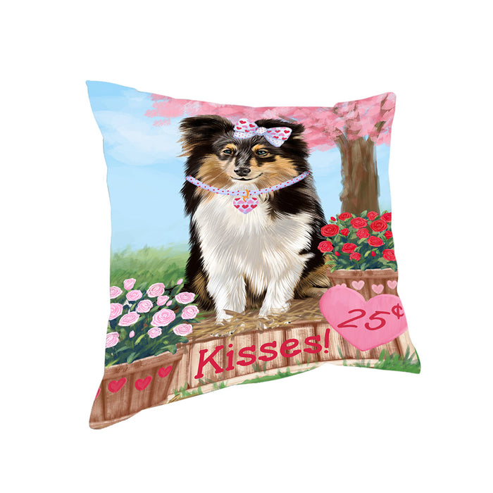 Rosie 25 Cent Kisses Shetland Sheepdog Pillow PIL78404