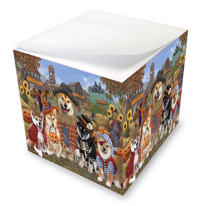 Halloween 'Round Town Shiba Inu Dogs Note Cube NOC-DOTD-A56853