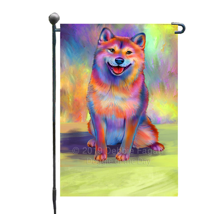 Personalized Paradise Wave Shiba Inu Dog Custom Garden Flags GFLG-DOTD-A60076