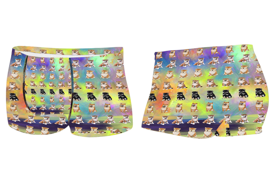 Paradise Wave Shiba Inu DogsMen's All Over Print Boxer Briefs