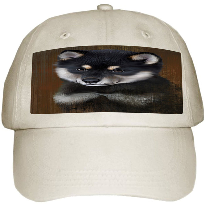 Rustic Shiba Inu Dog Ball Hat Cap HAT55206