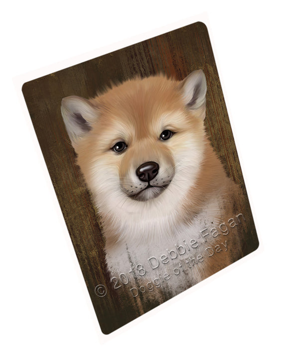 Rustic Shiba Inu Dog Cutting Board C55500