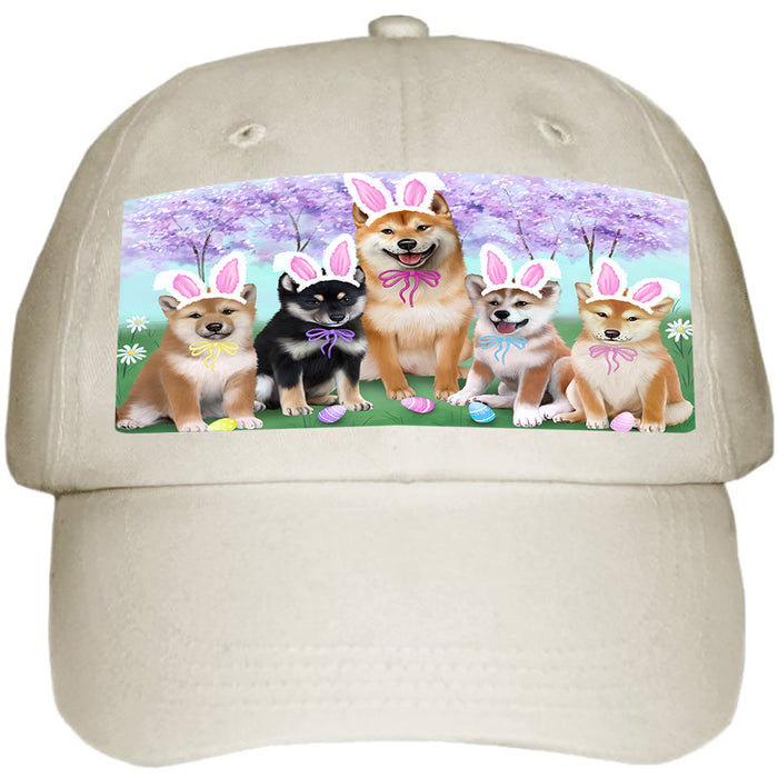 Shiba Inus Dog Easter Holiday Ball Hat Cap HAT51528