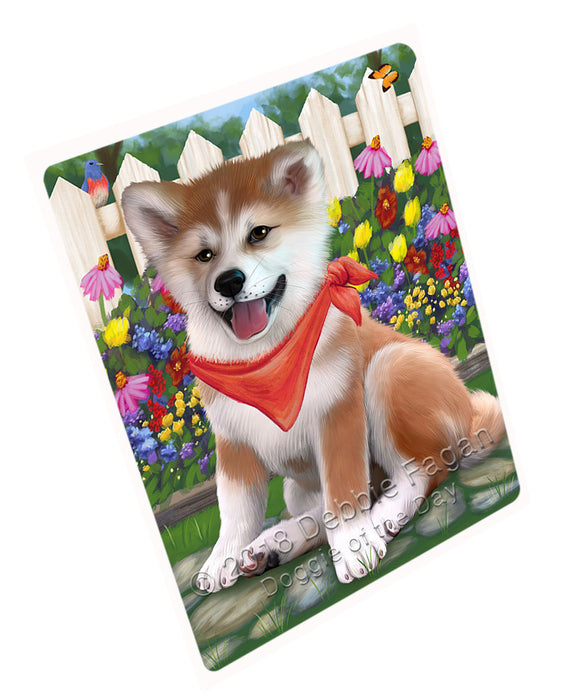 Spring Floral Shiba Inu Dog Magnet Mini (3.5" x 2") MAG54354