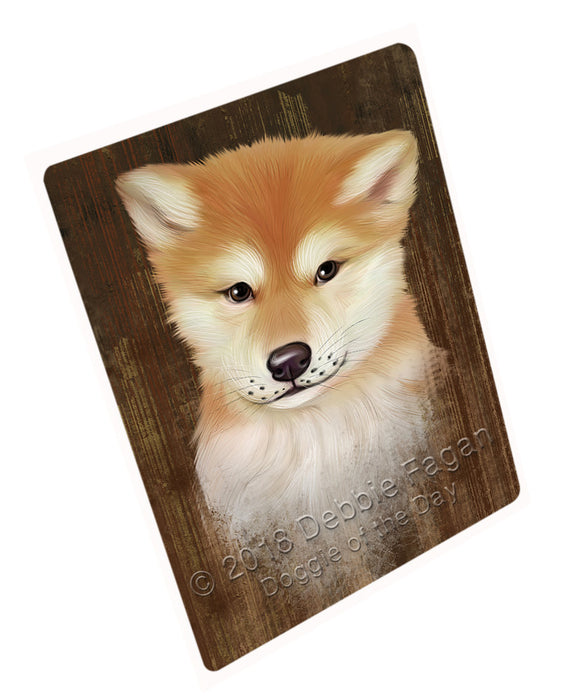 Rustic Shiba Inu Dog Cutting Board C55503