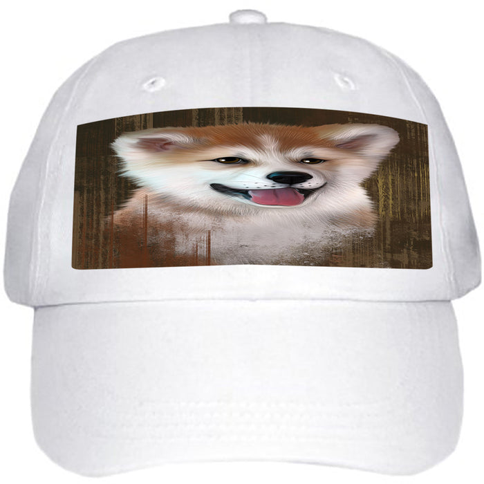 Rustic Shiba Inu Dog Ball Hat Cap HAT55215
