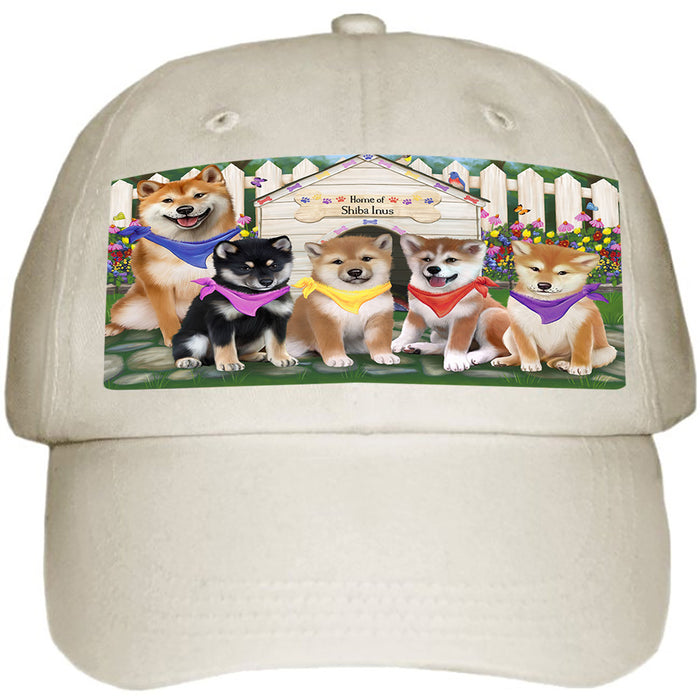 Spring Dog House Shiba Inus Dog Ball Hat Cap HAT54126