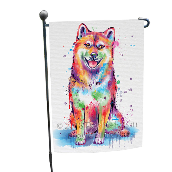 Watercolor Shiba Inu Dog Garden Flag GFLG65177