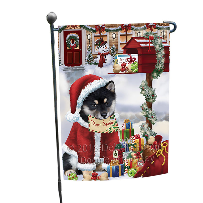 Shiba Inu Dog Dear Santa Letter Christmas Holiday Mailbox Garden Flag GFLG53991