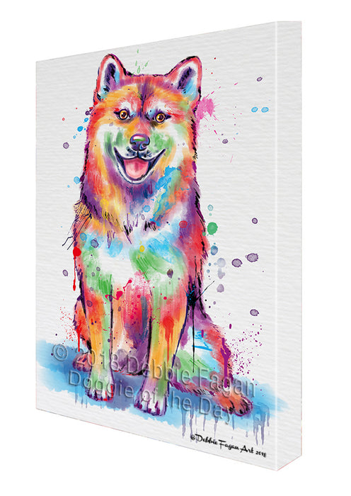 Watercolor Shiba Inu Dog Canvas Print Wall Art Décor CVS137321