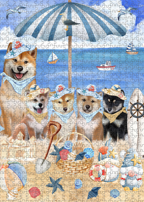 Shiba Inu Jigsaw Puzzle for Adult, Interlocking Puzzles Games, Personalized, Explore a Variety of Designs, Custom, Dog Gift for Pet Lovers