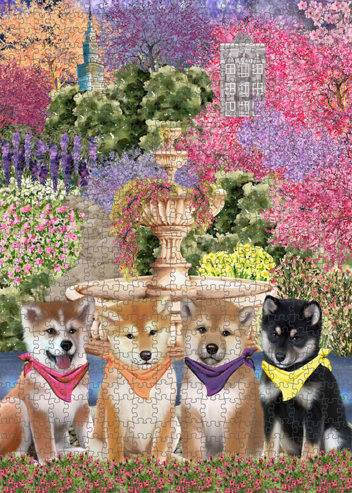 Shiba Inu Jigsaw Puzzle: Explore a Variety of Personalized Designs, Interlocking Puzzles Games for Adult, Custom, Dog Lover's Gifts