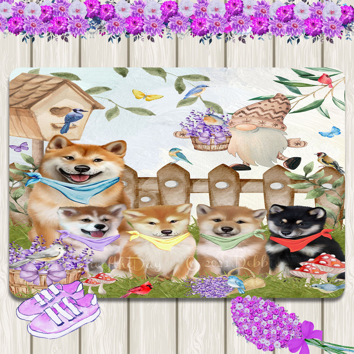 Shiba Inu Area Rug and Runner, Explore a Variety of Designs, Custom, Floor Carpet Rugs for Home, Indoor and Living Room, Personalized, Gift for Dog and Pet Lovers