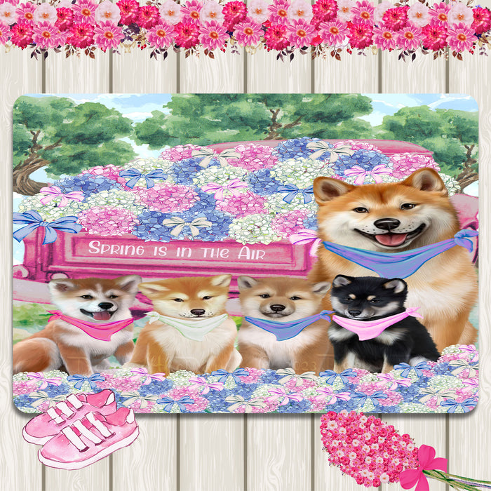 Shiba Inu Area Rug and Runner: Explore a Variety of Designs, Custom, Personalized, Indoor Floor Carpet Rugs for Home and Living Room, Gift for Dog and Pet Lovers