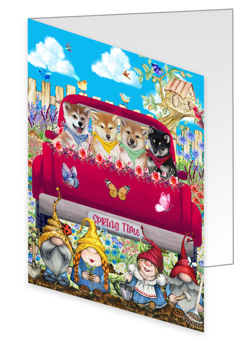 Shiba Inu Greeting Cards & Note Cards: Invitation Card with Envelopes Multi Pack, Personalized, Explore a Variety of Designs, Custom, Dog Gift for Pet Lovers