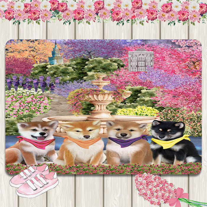 Shiba Inu Area Rug and Runner: Explore a Variety of Personalized Designs, Custom, Indoor Rugs Floor Carpet for Living Room and Home, Pet Gift for Dog Lovers