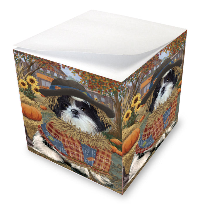 Halloween 'Round Town Shih Tzu Dogs Note Cube NOC-DOTD-A56885