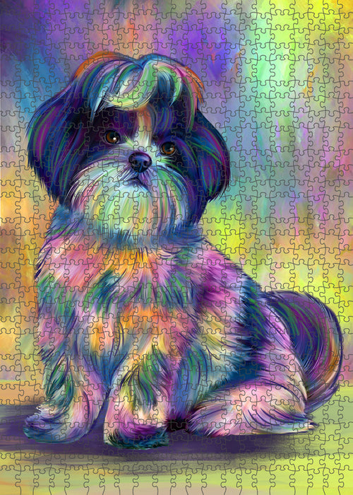 Paradise Wave Shih Tzu Dog Puzzle  PUZL95144