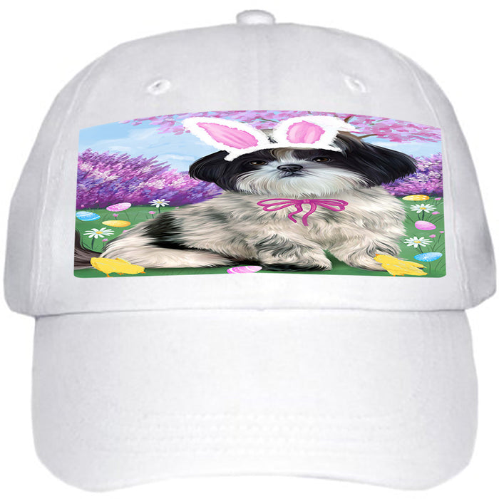 Shih Tzu Dog Easter Holiday Ball Hat Cap HAT51537