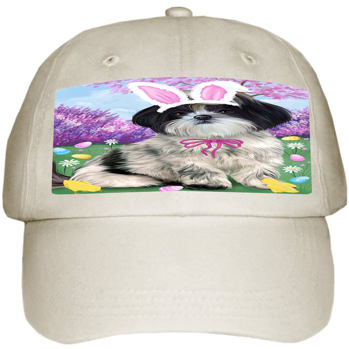 Shih Tzu Dog Easter Holiday Ball Hat Cap HAT51537