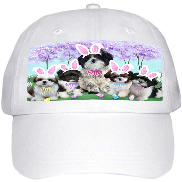 Shih Tzus Dog Easter Holiday Ball Hat Cap HAT51540