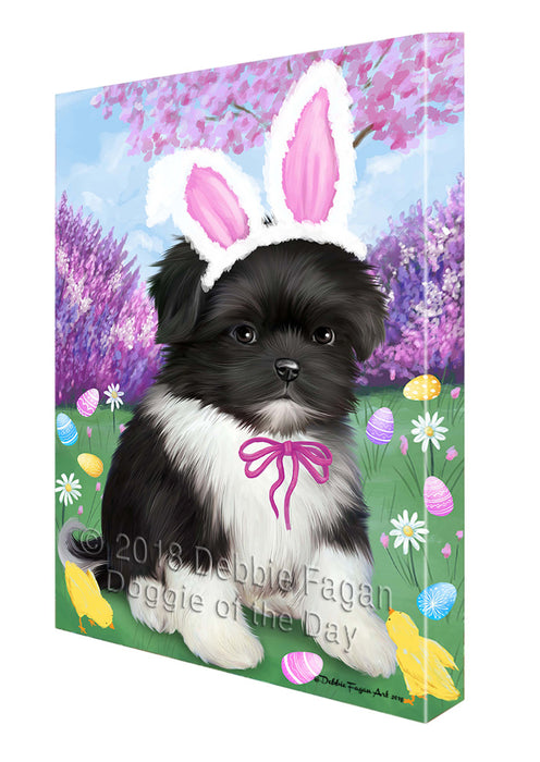 Shih Tzu Dog Easter Holiday Canvas Wall Art CVS60249