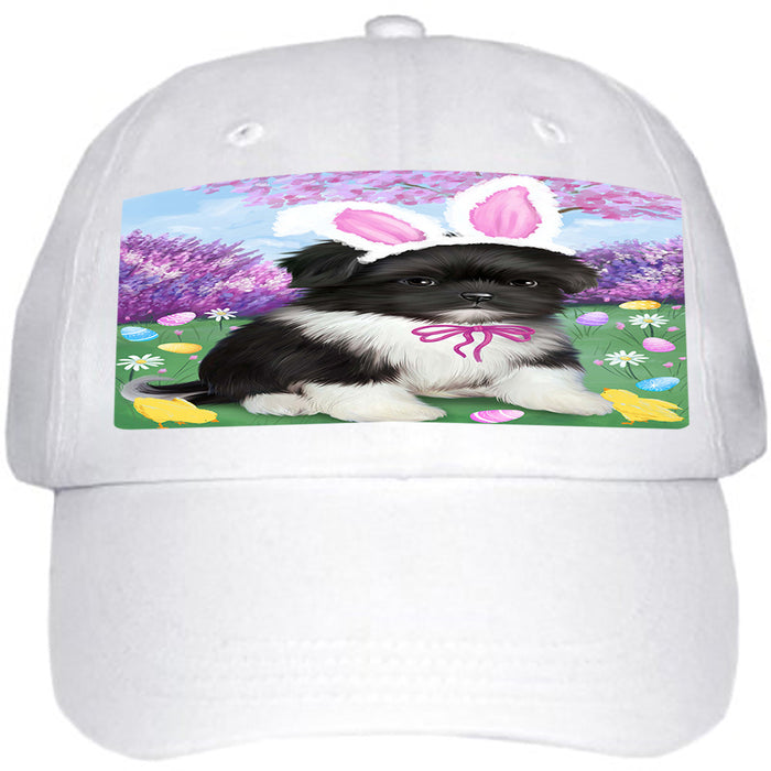 Shih Tzu Dog Easter Holiday Ball Hat Cap HAT51543