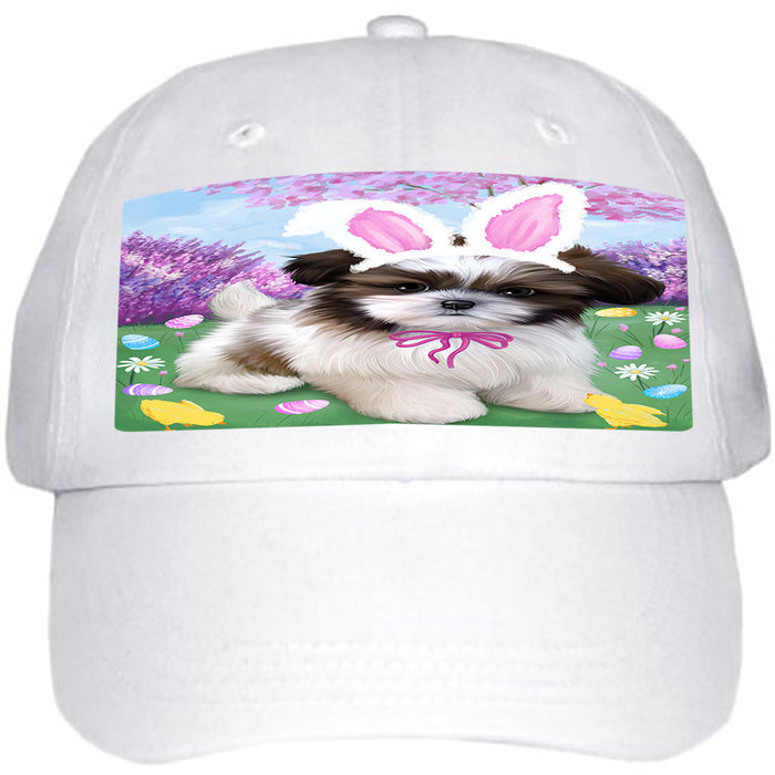 Shih Tzu Dog Easter Holiday Ball Hat Cap HAT51549