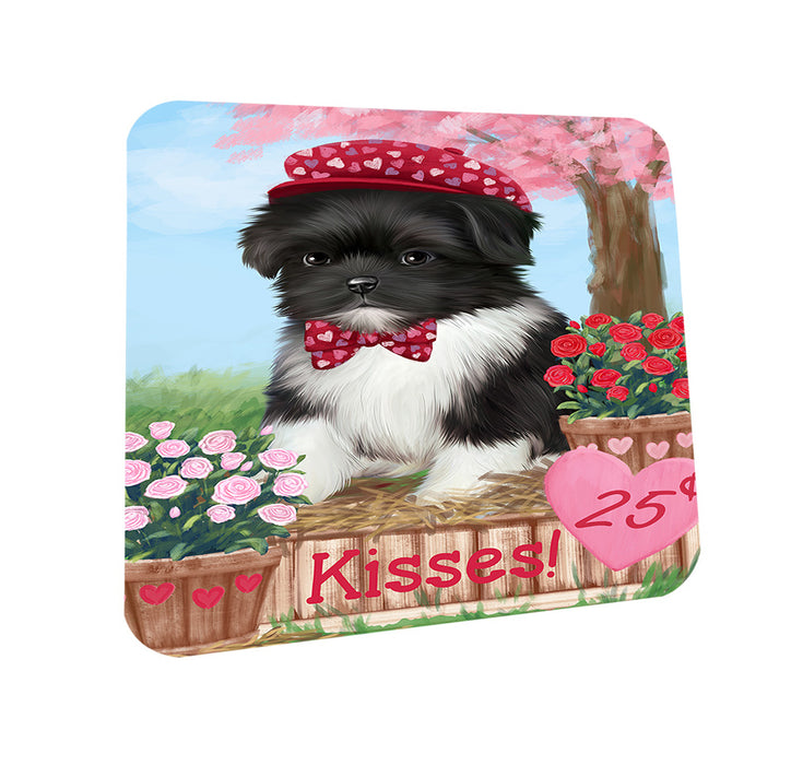 Rosie 25 Cent Kisses Shih Tzu Dog Coasters Set of 4 CST55994