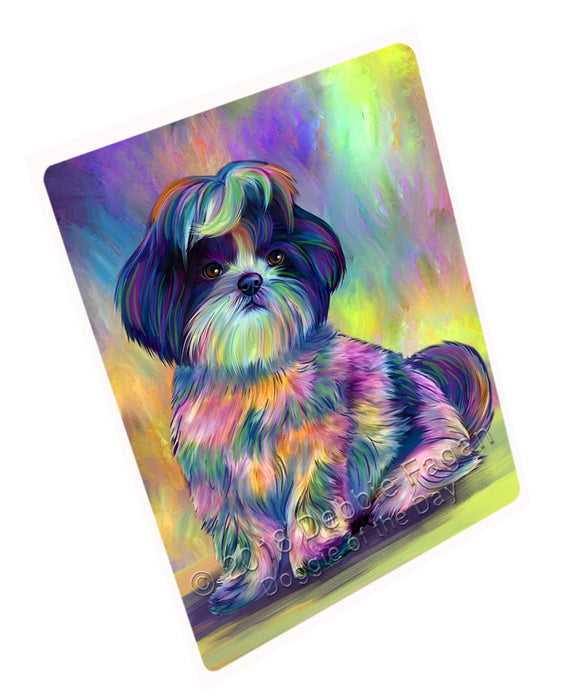 Paradise Wave Shih Tzu Dog Large Refrigerator / Dishwasher Magnet RMAG102684