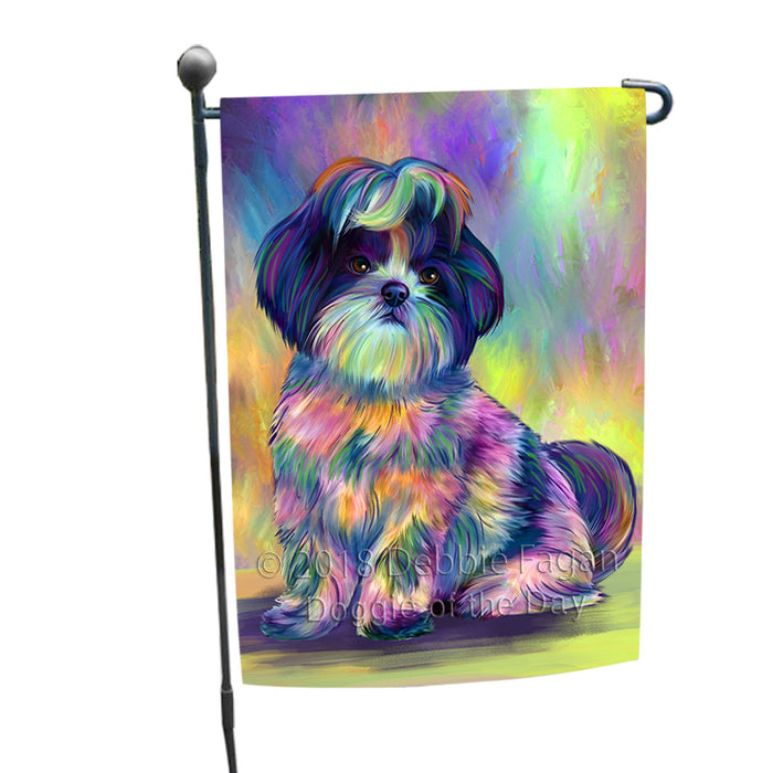 Paradise Wave Shih Tzu Dog Garden Flag GFLG57364