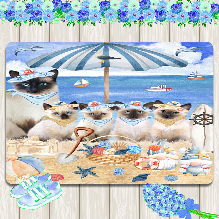 Siamese Area Rug and Runner: Explore a Variety of Personalized Designs, Custom, Indoor Rugs Floor Carpet for Living Room and Home, Pet Gift for Cat Lovers