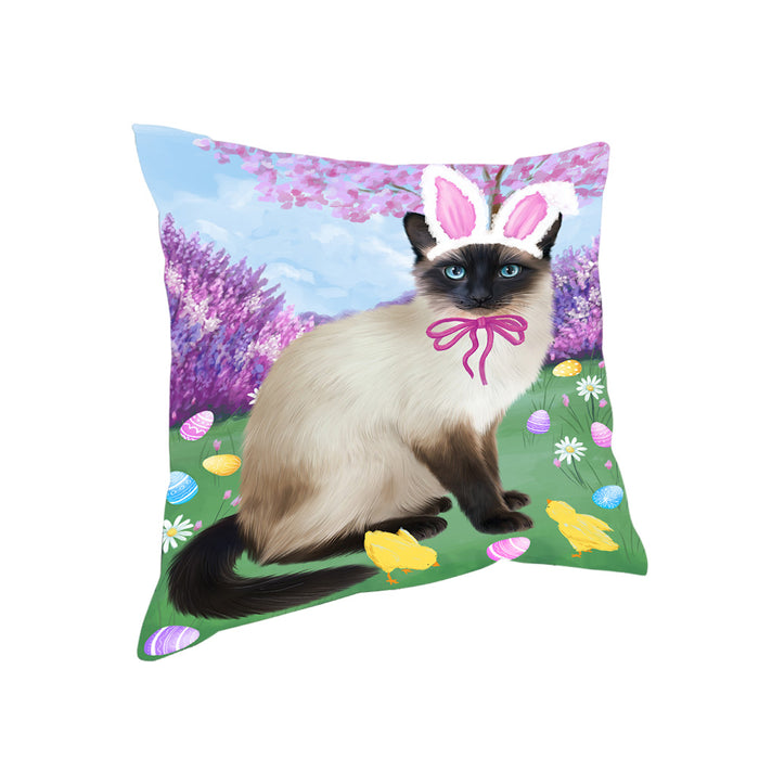 Easter Holiday Siamese Cat Pillow PIL82104