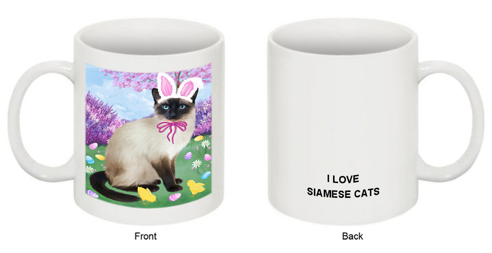 Easter Holiday Siamese Cat Coffee Mug MUG52331