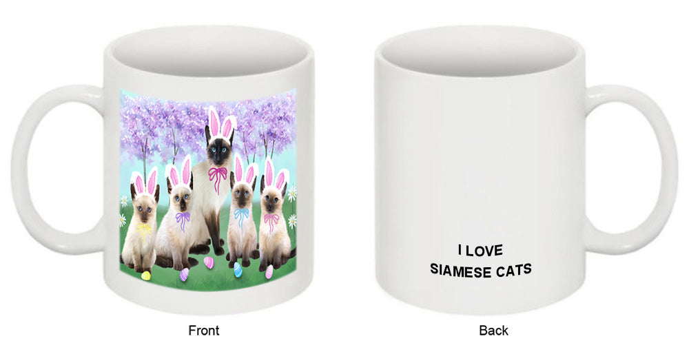 Easter Holiday Siamese Cats Coffee Mug MUG52332