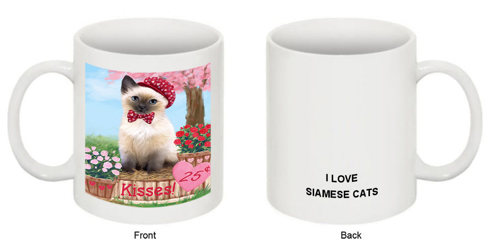 Rosie 25 Cent Kisses Siamese Cat Coffee Mug MUG51437