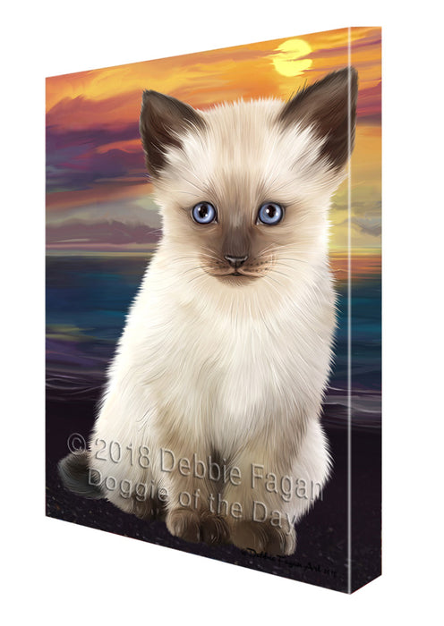 Siamese Cat Canvas Print Wall Art Décor CVS83240