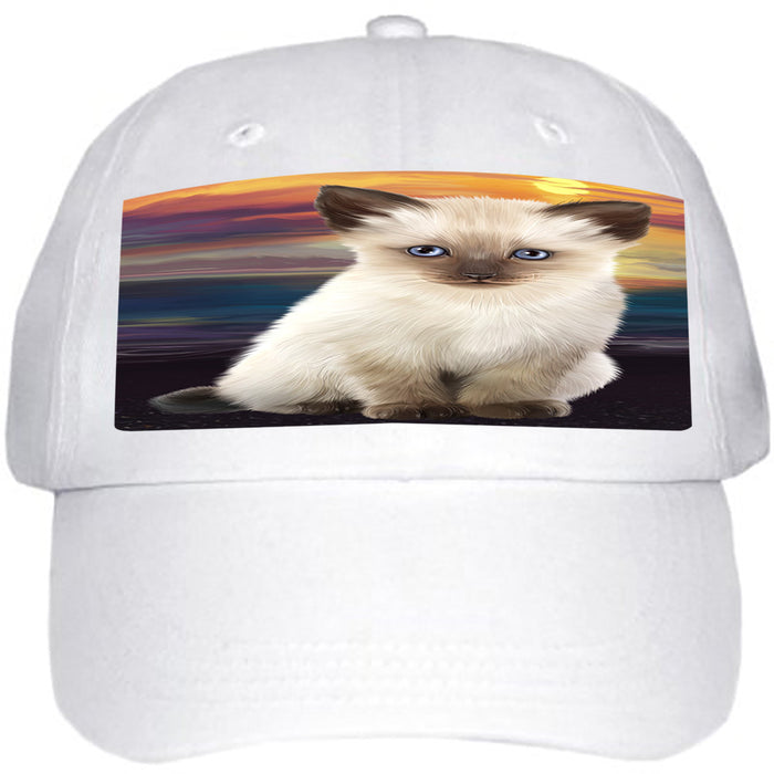 Siamese Cat Ball Hat Cap HAT62133
