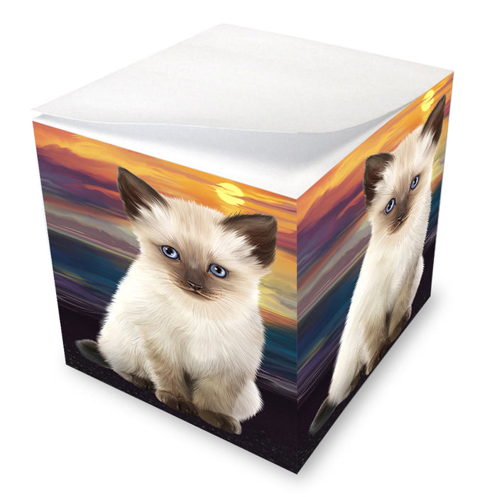 Siamese Cat Note Cube NOC52800