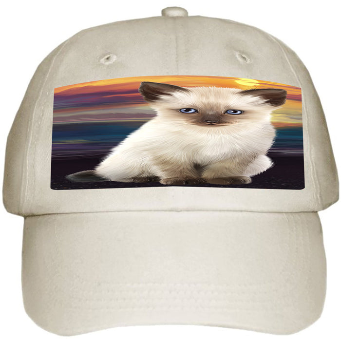 Siamese Cat Ball Hat Cap HAT62133