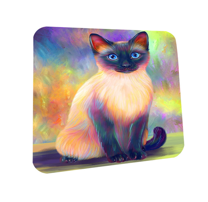 Paradise Wave Siamese Cat Coasters Set of 4 CST56038