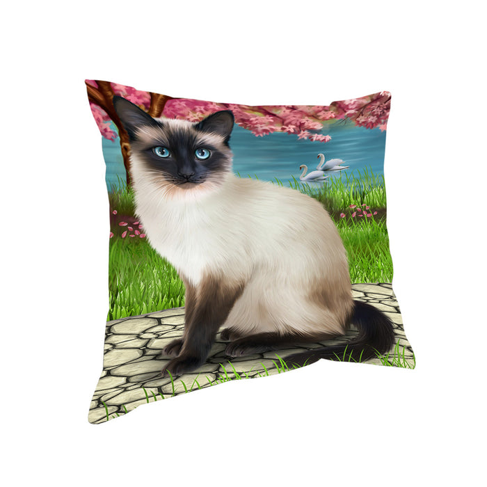 Siamese Cat Pillow PIL67640