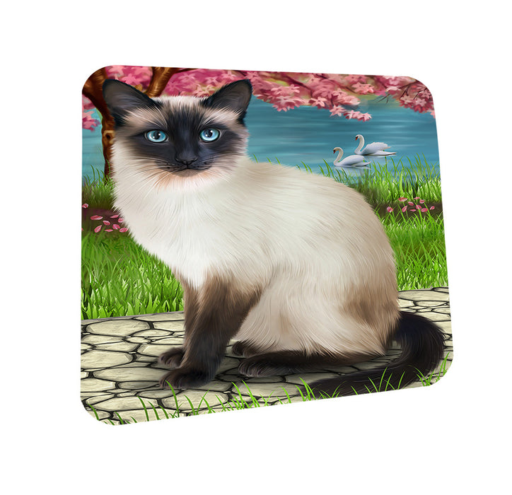 Siamese Cat Coasters Set of 4 CST52713